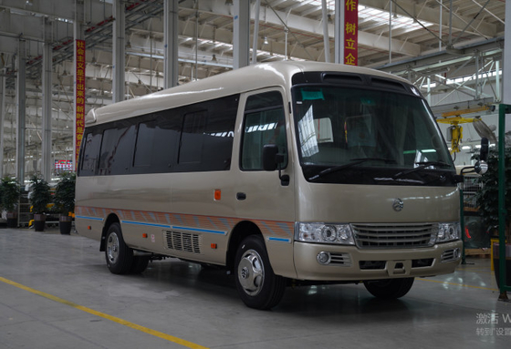 Bus di transito usato Golden Dragon Coaster Minibus 23 Posti Motore CNG