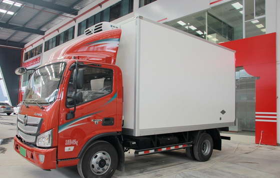 Camion diesel usato 4×2 modalità di guida Camion refrigerato fotone 143hp