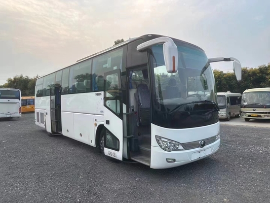 Autobus di seconda mano 2015 Anno doppia porta passeggeri 49 posti Buona aria condizionata