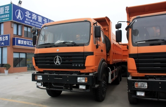 Beiben 6x4 Tipper Usato camion Euro 3 Weichai Motore 290 HP Usato per l'estrazione mineraria