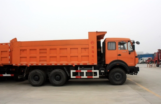 Beiben 6x4 Tipper Usato camion Euro 3 Weichai Motore 290 HP Usato per l'estrazione mineraria