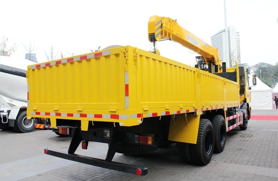 Peso di sollevamento 12 tonnellate Granato di camion usato Hongyan 290hp tetto piatto