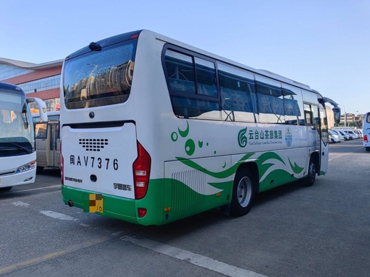 Autobus di seconda mano 2017 Anno Yutong Autobus ZK6876 Single Door 38 posti LHD Spring Leaf