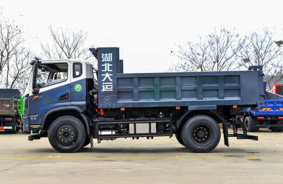 Camion spazzatura in vendita Yuchai Motore 180hp Dayun 4*2 Tipper 6 pneumatici cabina standard