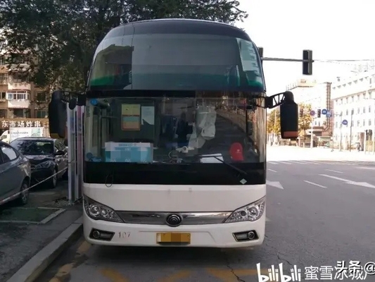 Autobus di seconda mano 2018 Anno Yutong Autobus ZK6122 doppia porta 56 posti LHD Spring Leaf