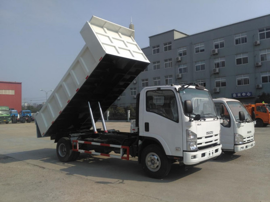 Camionetti di gomma usati 4*2 carico 10 tonnellate 5,2 metri di lunghezza scatola 9 cubico Isuzu Dumper Nuovo