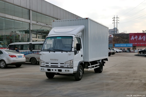 15 tonnellate di carico Euro 4 Isuzu 4×2 furgone camion 6 pneumatici moltiplicatore 35 scatole cubiche