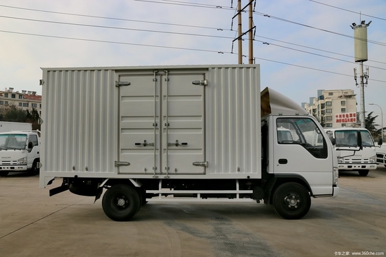 15 tonnellate di carico Euro 4 Isuzu 4×2 furgone camion 6 pneumatici moltiplicatore 35 scatole cubiche