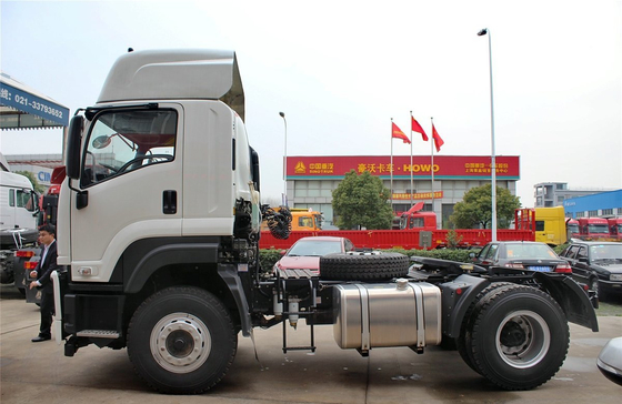 4x2 Tractor Truck Single Deff ISUZU Mover Deisel Motore 350hp Euro 4 Singe di emissioni e mezza cabina