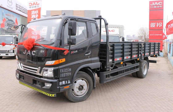 Nuovo camion leggero di carico Nero Colore 145 CV Motore diesel carico 8 tonnellate Single e mezzo cabina