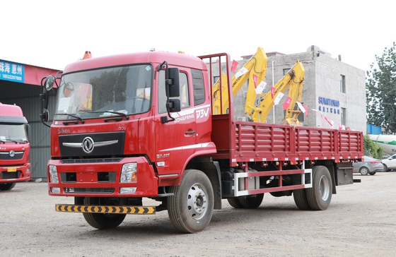12 tonnellate camion merci Cina Marca Donfeng 4 * 2 camion piatto camion doppio pneumatici posteriori a mano sinistra
