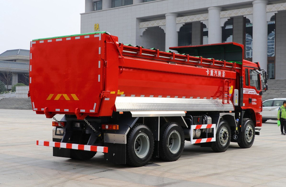 50 tonnellate di camion spazzatura in vendita 8×4 Shacman L3000 veloce 10 velocità trasmissione manuale 300 CV
