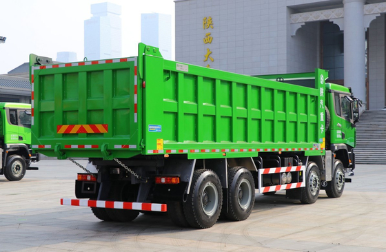 Per la vendita Dump Truck potente 460hp Shacman X3000 12 ruote Trasporto rifiuti da costruzione