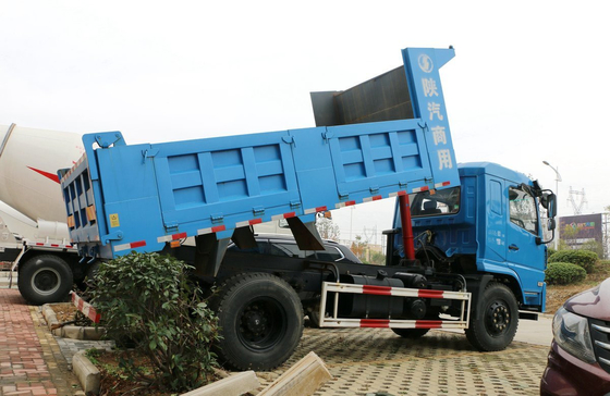 6 ruote camion spazzatura in vendita 4 × 2 piccolo tipper Shcman X6 singolo Alxe carico 5 tonnellate 160 hp