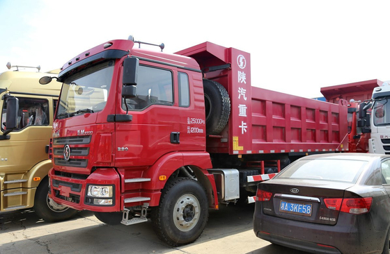 Camioneria di scarico usata in vendita Euro 4 Emissioni Shacman M3000 Modello carico 20 tonnellate Single Sleeper