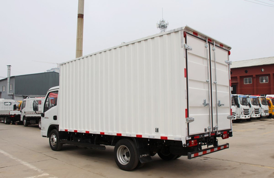 Van Cargo Truck SAIC Mini Truck 13.5m3 Box Single Cab Leaf Spring Diesel Engine Per l'Africa