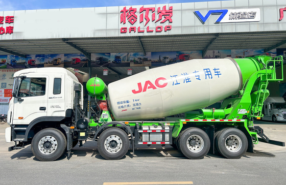 Camion per calcestruzzo Mobile 7-8m3 Cisterna Cementeria Camion Mixer Marca cinese JAC Yuchai 350hp