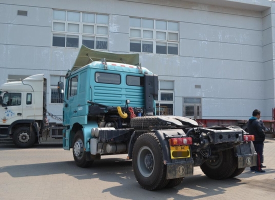 Camion-trattore 4×2 Nuovo Shacman Cavallo Weichai 336hp Euro 3 Emissioni singolo e mezzo cabina