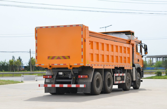 Shacman 8*4 Usato 40 Tonnes Dump Truck Per M3000 Autostrada Trasporto 12 pneumatici FAST cambio