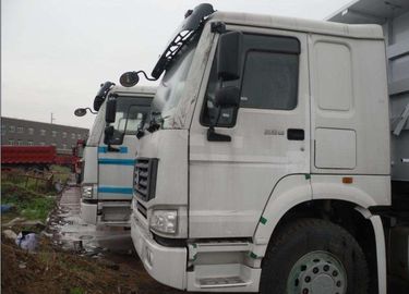 Autocarri con cassone ribaltabile commerciali utilizzati HOWO, modo usato dell'azionamento dei camion 6*4 della costruzione