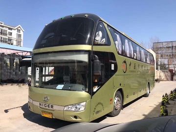 Yutong di lusso due sedili diesel usati porte del bus di giro 25-71 2015 anni