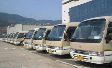 23 bus utilizzato del motore diesel del sottobicchiere 1HZ del Giappone Toyota LHD del bus di Seater