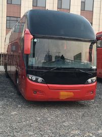 55 mano sinistra diesel del bus KLQ6147 del passeggero usata viaggio più su rosso di Seat che dirige 2013 anni