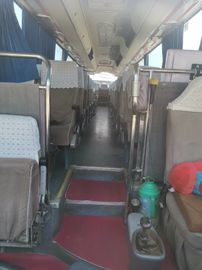 51 sedile ha usato il colore bianco piano della parte di sinistra di serie dell'uomo del bus di servizio della città di Yutong della vettura diesel della direzione