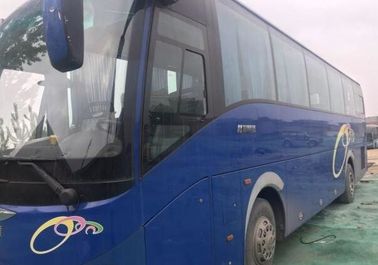 Altezza del bus di buona condizione 3600mm dei sedili del bus 51 della vettura usata colore blu di marca di Sunlong