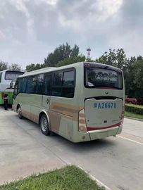 35 bus diesel utilizzato di Yutong dei sedili ZK6809 con la larghezza del bus di distanza in miglia 2450mm di 65000km
