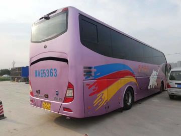Bus turistico di Yutong della seconda mano YC6L330-20 2011 motore ZK6127 del cilindro dei sedili 6 di anno 55