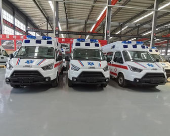 Tipo mobile ambulanza di tutela del veicolo ICU di scopo speciale di SPV di prevenzione con il ventilatore