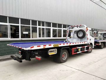 salvataggio a base piatta di recupero di ripartizione 150HP camion di rimorchio di 5 tonnellate