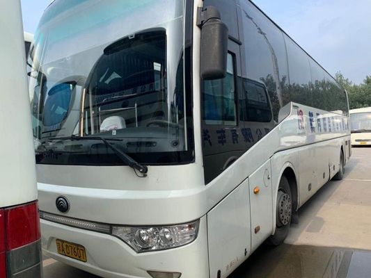 2010 interno di lusso diesel del bus di viaggio usato dei sedili di Yutong ZK6122 51 di anno RHD
