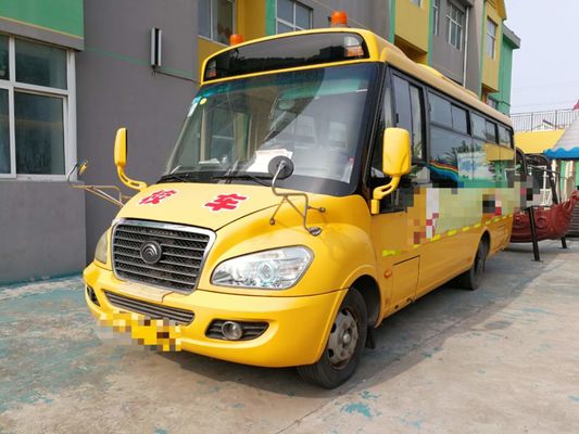 il motore diesel 95kw 2017 scuola del bus di Yutong usata di anno 36 sedili ha usato la norma dell'euro III del bus