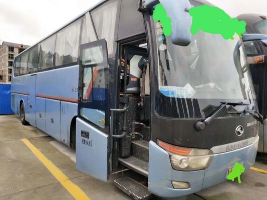 Porte usate 233kw di CA di Bus With della vettura dei sedili del motore diesel 53 di Kinglong RHD doppie