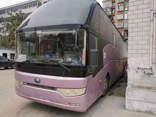 Le doppie porte di Yutong ZK6122 hanno lasciato la vettura utilizzata sedili utilizzata di guida del bus di giro 50