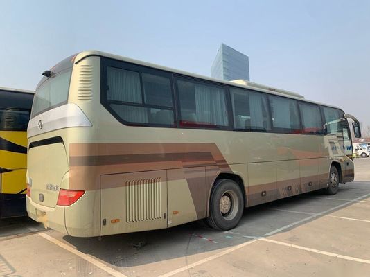 Vettura utilizzata più alto telaio Bus del bus del passeggero del modello KLQ6115 di marca del motore della parte posteriore di LHD d'acciaio 53 sedili