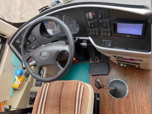Il telaio singolo di guida lasciato dell'airbag delle porte VIP di lusso mette il passeggero a sedere che usato il bus ha usato i sedili di marca ZK6908 38 del bus di Yutong