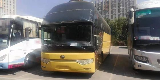 Yutong usato trasporta i sedili di ZK6122 47 VIP con il motore 247kw di Weichai delle doppie porte della toilette