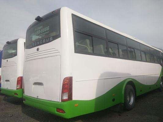 Yutong usato trasporta la vettura utilizzata sedili d'acciaio Bus For Congo del bus di giro di Front Engine Bus 53 del telaio