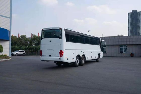 65 vettura Bus del nuovo bus di Yutong ZK6126D dei sedili la nuova che dirige i motori diesel di RHD raddoppia Axle New Bus posteriore