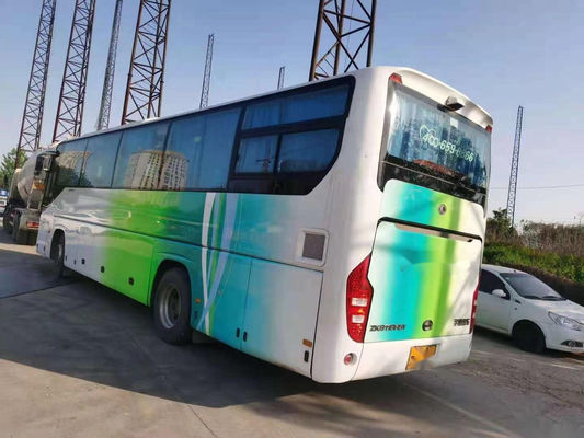 Bus utilizzato ZK6110 di Yutong lasciato il bus di giro utilizzato chilometro basso posteriore di guida del motore di Yuchai di 48 dei sedili porte di doppio