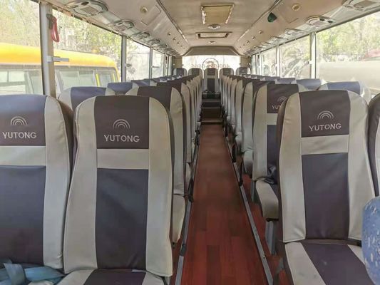 Il bus di giro utilizzato Yutong ZK6999 45 mette i telai a sedere posteriori dell'airbag del bus LHD del passeggero del motore 177kw