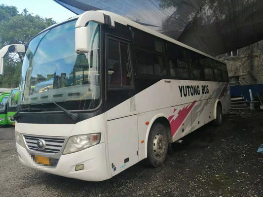 54 sedili 2010 anni hanno usato il driver diesel Steering No Accident del bus ZK6112D Front Engine LHD di Yutong