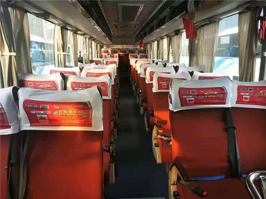 49 sedili che un bus di seconda mano da 2013 anni ha utilizzato il bus ZK6122HQ di Yutong hanno usato il condizionatore di Bus With Air della vettura