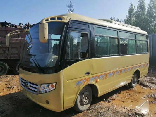 2010 modello di modello ZK6608 della guida a sinistra del bus di Yutong usato sedili di anno 19 ZK6608 nessun asse di incidente 2