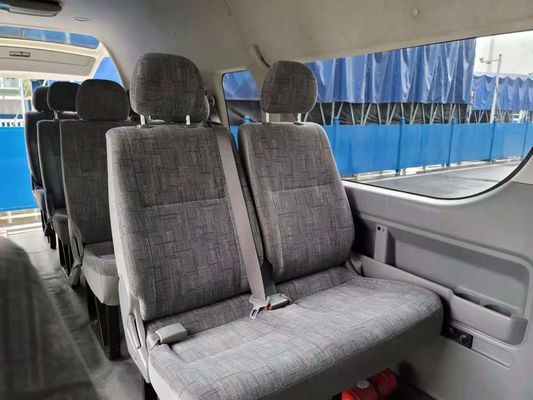 Una benzina Toyota Hiace di 2012 sedili di anno 13 ha utilizzato l'alto tetto di Mini Bus With Luxury Seat per l'affare