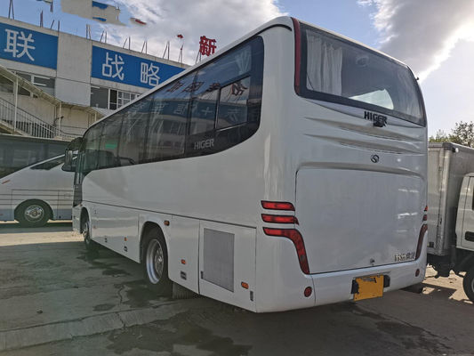 Il più alto bus utilizzato KLQ6856 37 mette la buona condizione a sedere posteriore della guida a sinistra del motore di Yuchai del telaio d'acciaio con CA