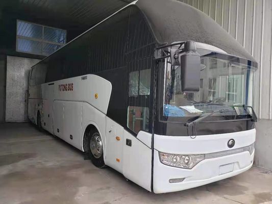 Il chilometro basso usato del motore dell'euro III Yuchai delle doppie porte della vettura ZK6122 53seats di Yutong ha usato il telaio di Airbang del bus di giro
